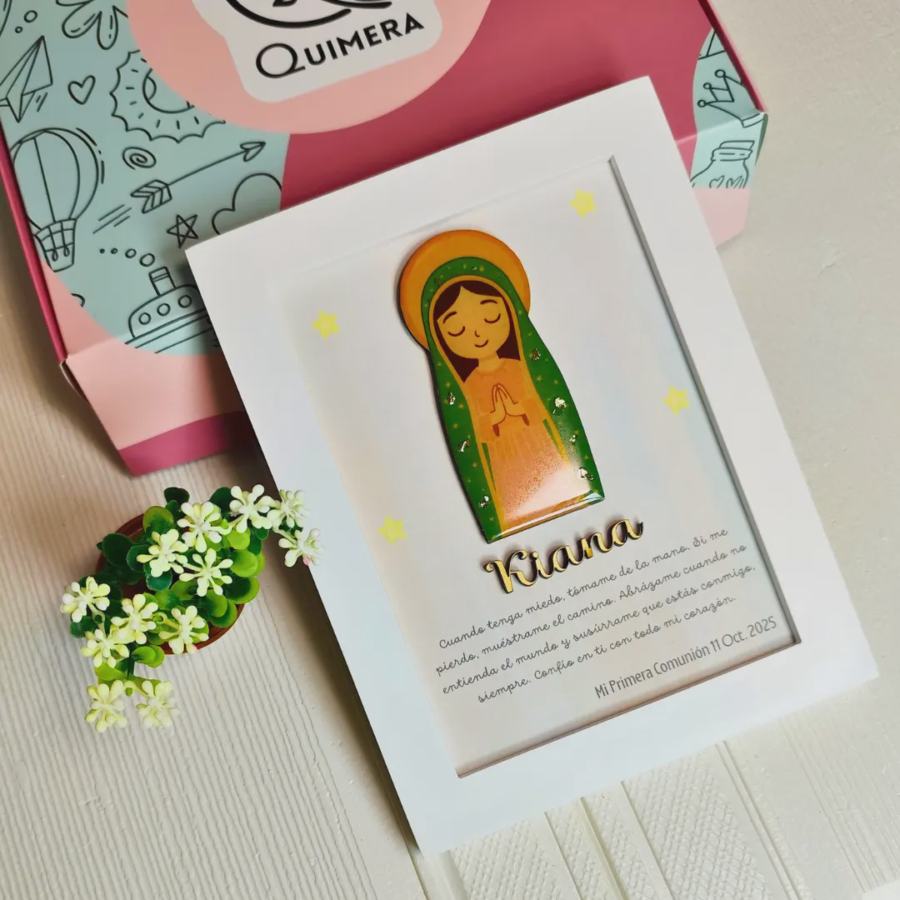 Virgen De Guadalupe | Primera Comunión | Con Nombre